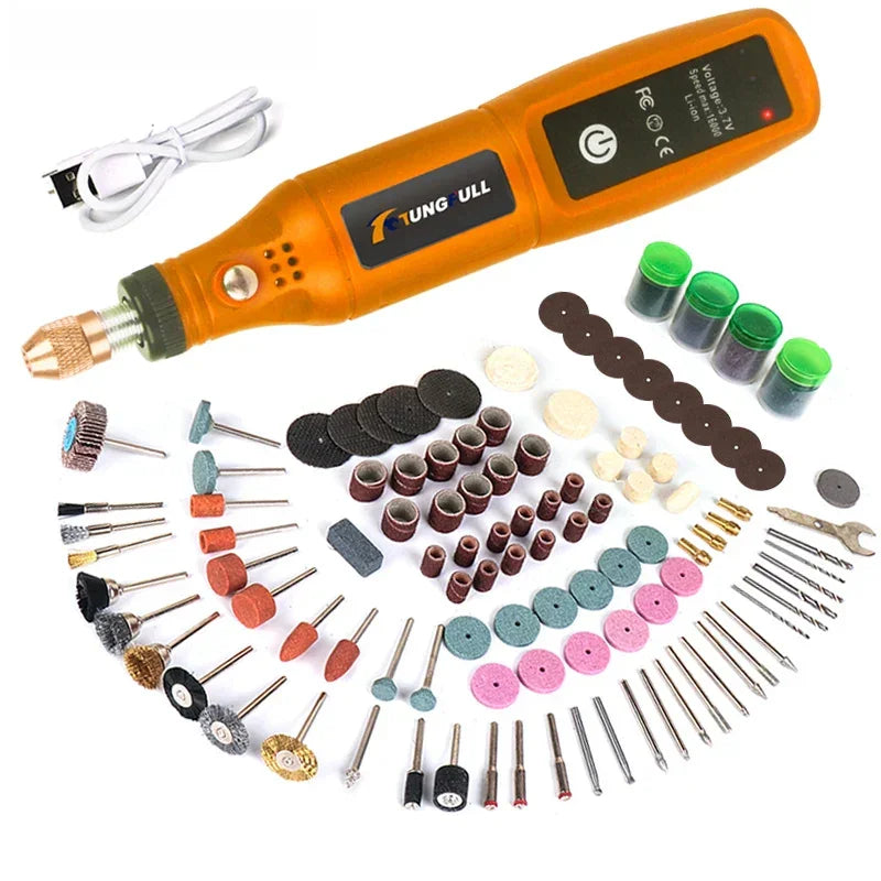 Mini retifica Recarregável Multiuso