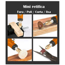 Mini retifica Recarregável Multiuso