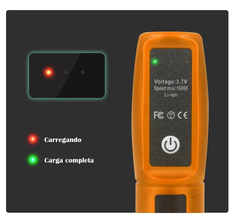 Mini retifica Recarregável Multiuso