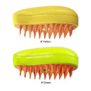 Escova a Vapor 3 em 1 para Pets – Remoção de Pelos e Massagem para Cães e Gatos