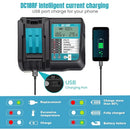 Carregador DC18RC 3A para Baterias Makita 18V / 14,4V – Modelos BL1860B, BL1850B, BL1840