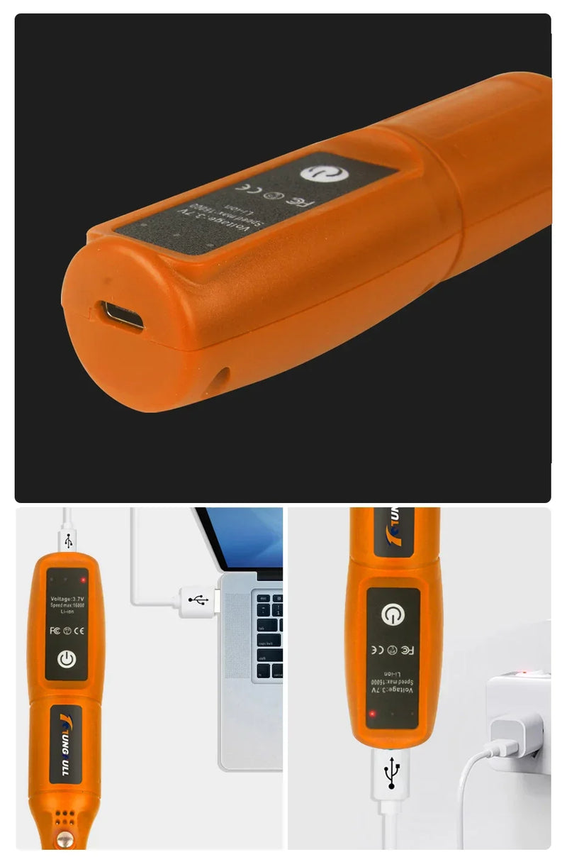 Mini retifica Recarregável Multiuso