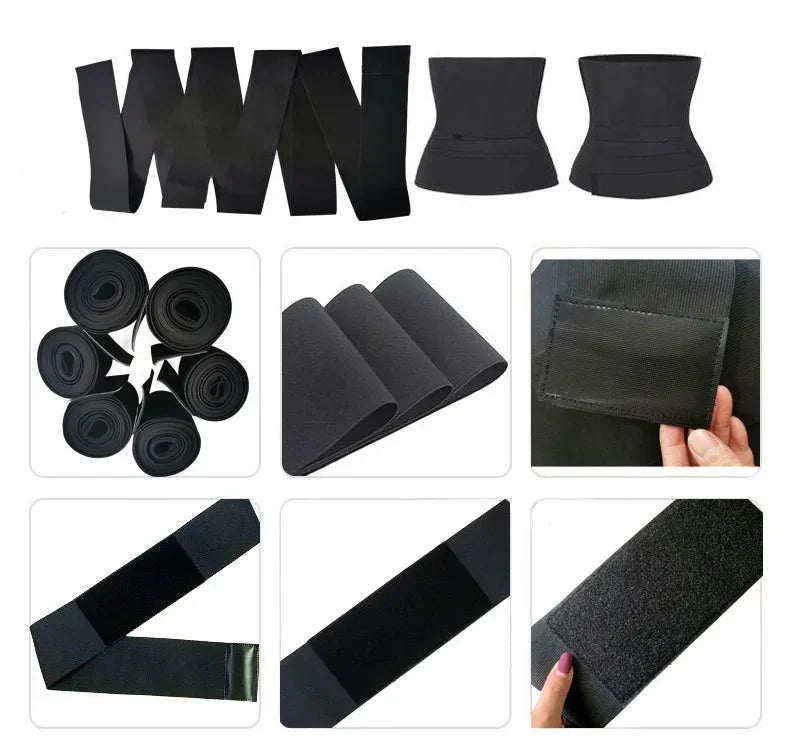 Cinta Waist Trainer Feminina – Controle de Barriga e Modelagem da Cintura