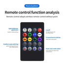 Luz de Ambiente RGB para Carro – Faixa de LED com Controle e Conexão USB