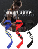 Par de Straps Antiderrapantes para Musculação – Suporte de Pulso para Levantamento de Peso